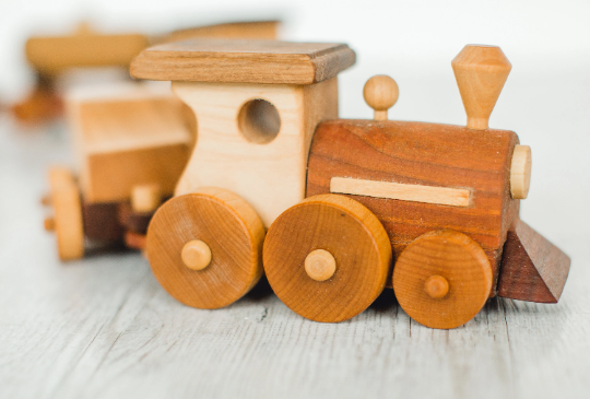 Wood Toy Train