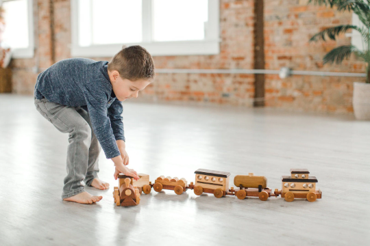 Wood Toy Train