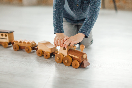 Wood Toy Train