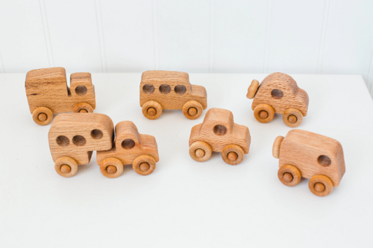 Wood Toy Cars